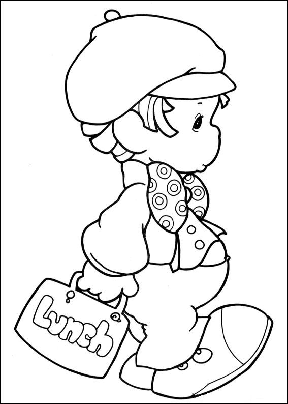 Kids-n-fun.com | Coloring page Precious moments Precious moments